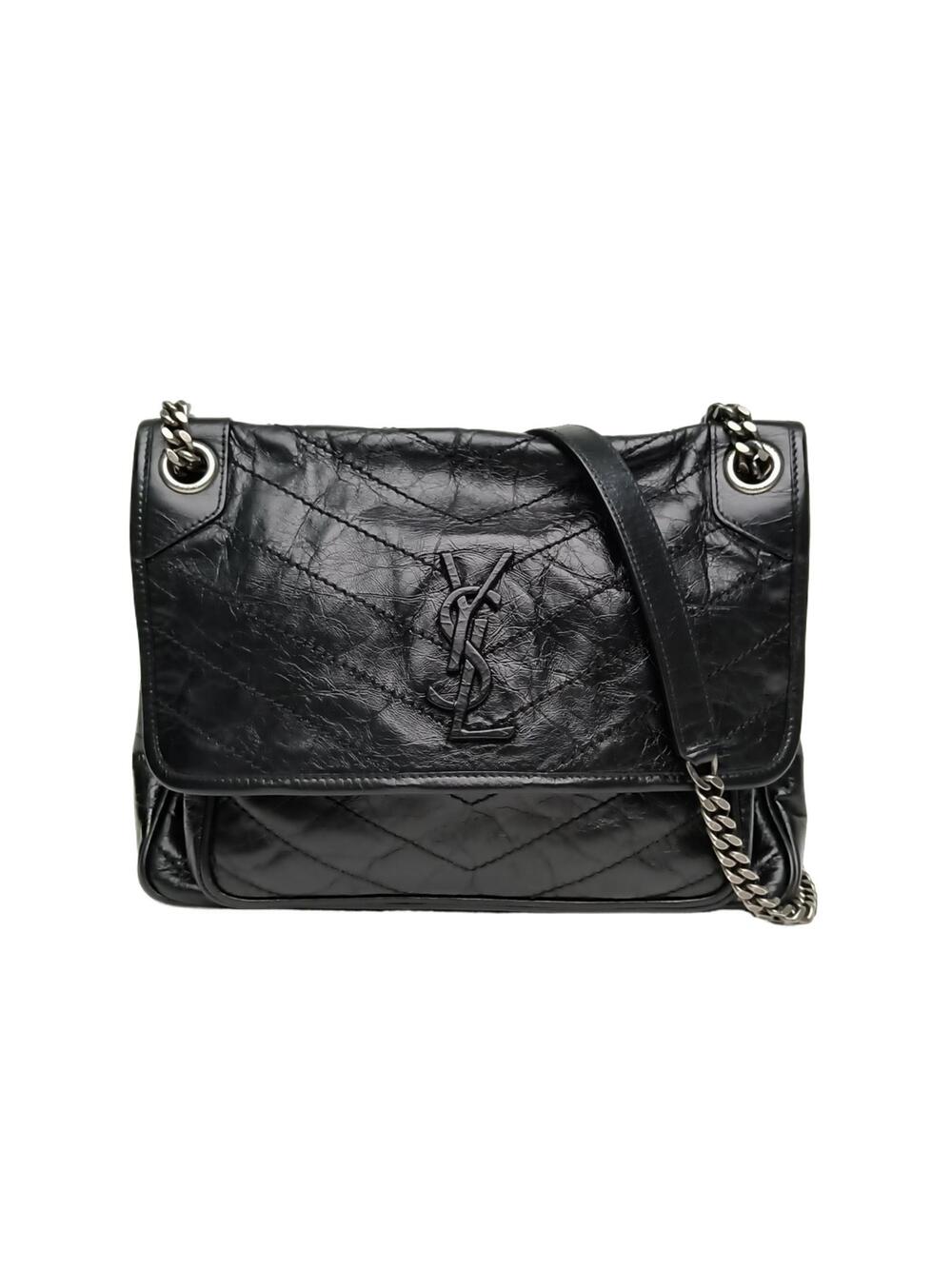 Saint Laurent Niki Medium 28Cm Black #360149S21B